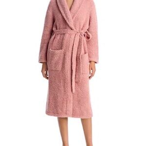NWT Barefoot Dreams CozyChic Adult Robe – Dusty Coral – Size 3
